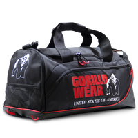 Gorilla Wear Jerome Gym Bag - Noir/Rouge