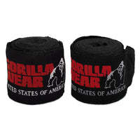 Gorilla Wear Boxing Hand Wraps - Noir