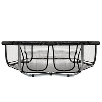 VirtuFit Trampolinerok met Opbergvak - Veiligheidsnet - 305 cm