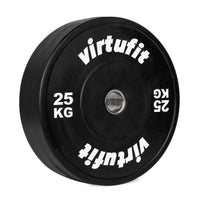 VirtuFit Bumper Plate - Disque d'haltère olympique en caoutchouc - 50 mm - 25 kg