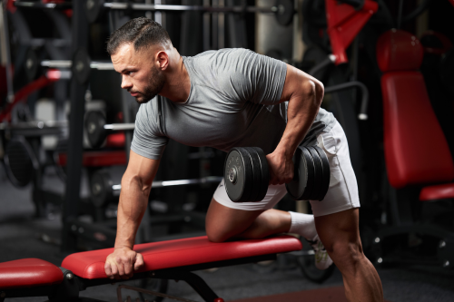 Welke spieren train je met dumbbell rows?