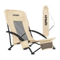 Chaises de plage et tentes