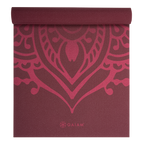 Gaiam Tapis de Yoga - Cherry Sundial Layers - 5 mm
