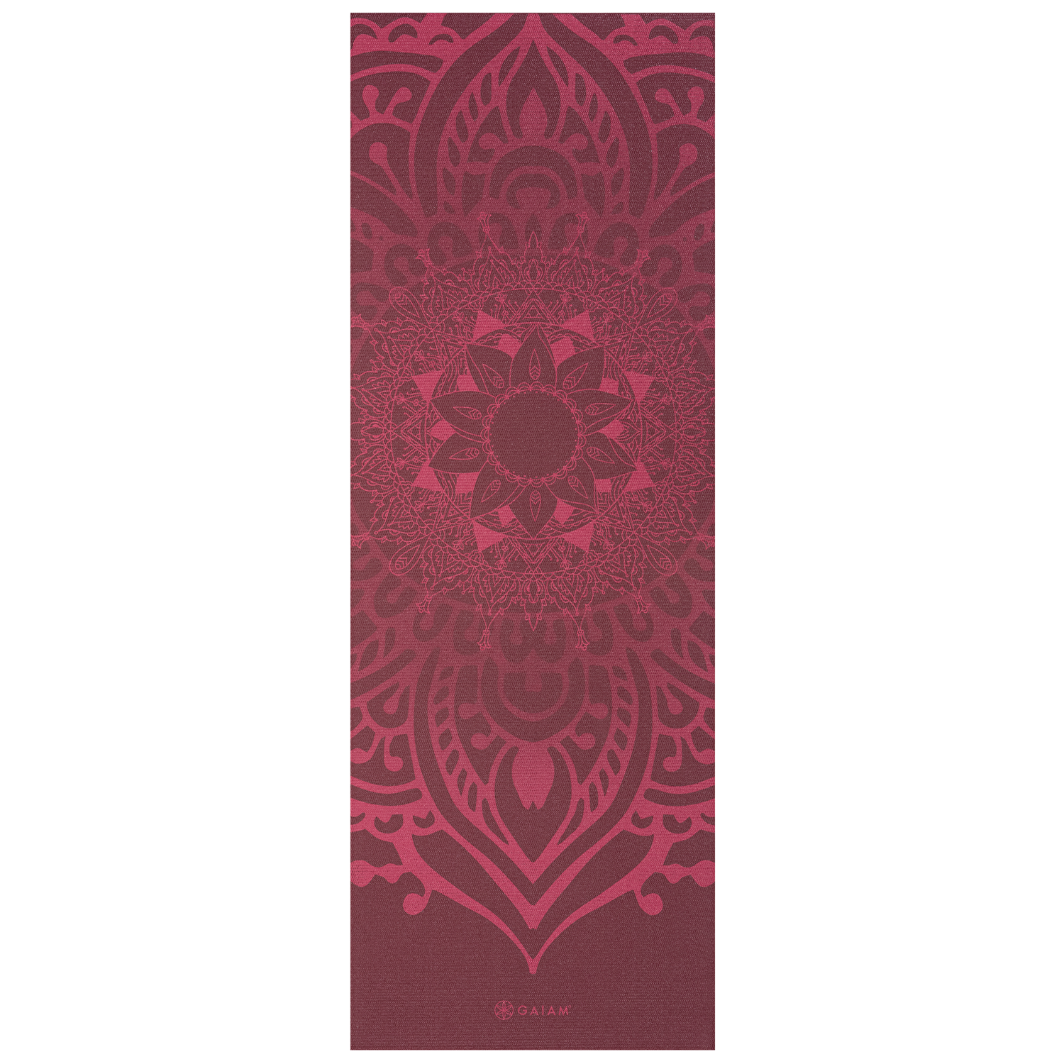 Gaiam Tapis de Yoga - Cherry Sundial Layers - 5 mm
