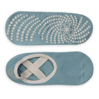 Gaiam Chaussettes de Yoga Antidérapantes - Iceberg