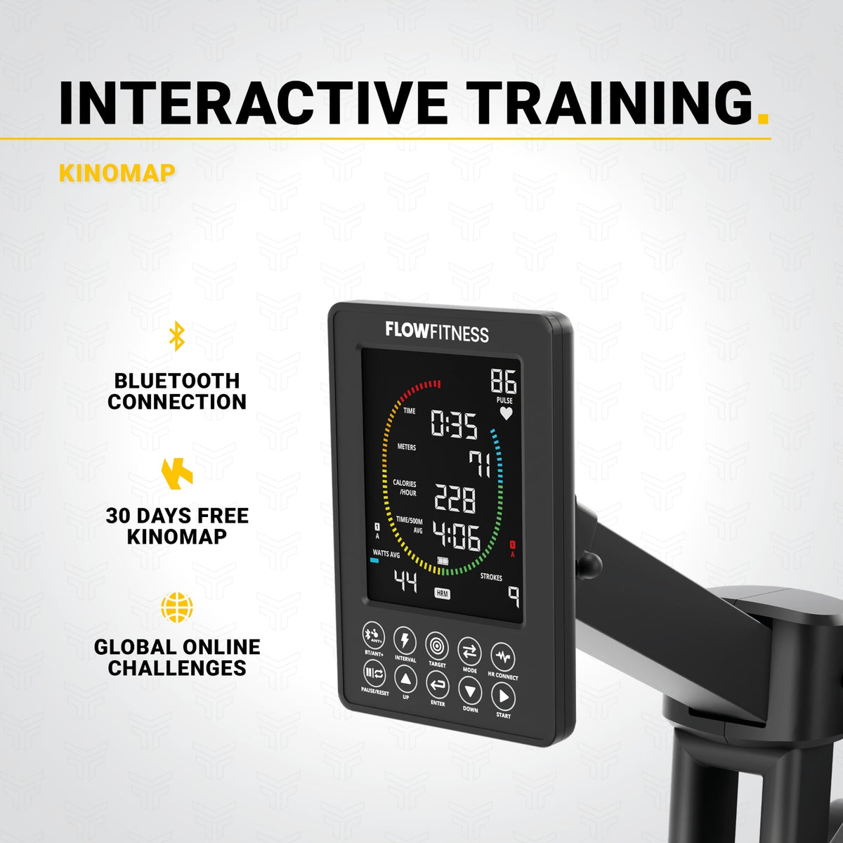 Flow Fitness Perform Pro Rameur Air