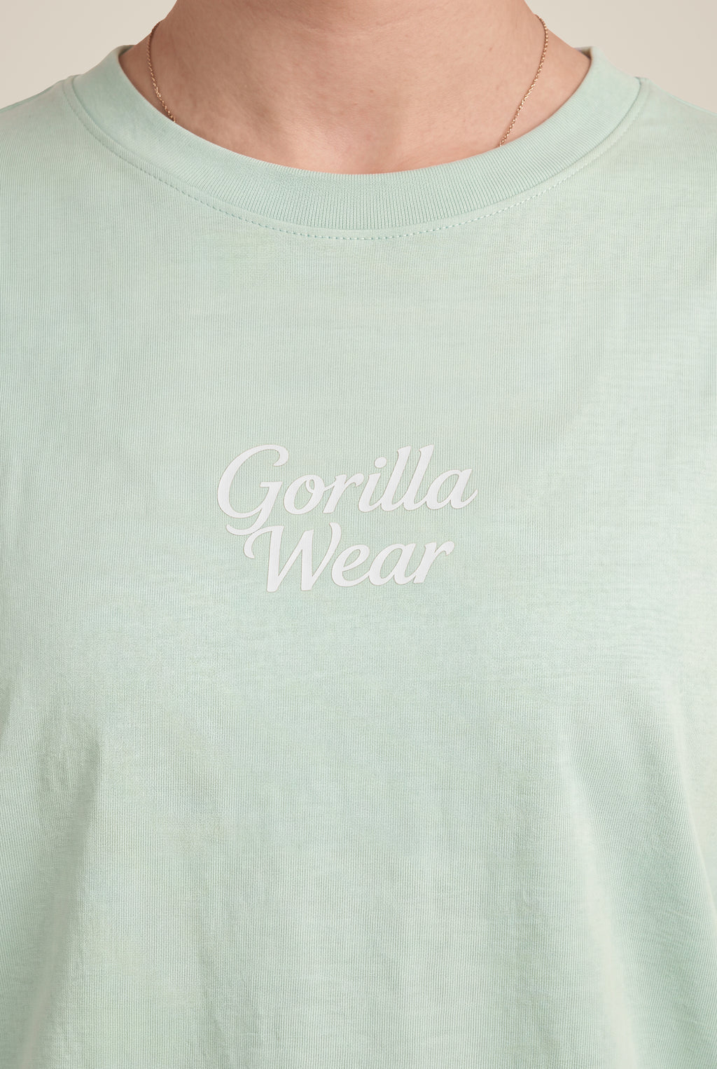 Gorilla Wear Vienna T-shirt Oversized - Vert clair