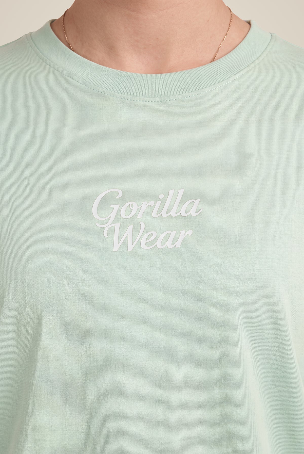 Gorilla Wear Vienna T-shirt Oversized - Vert clair
