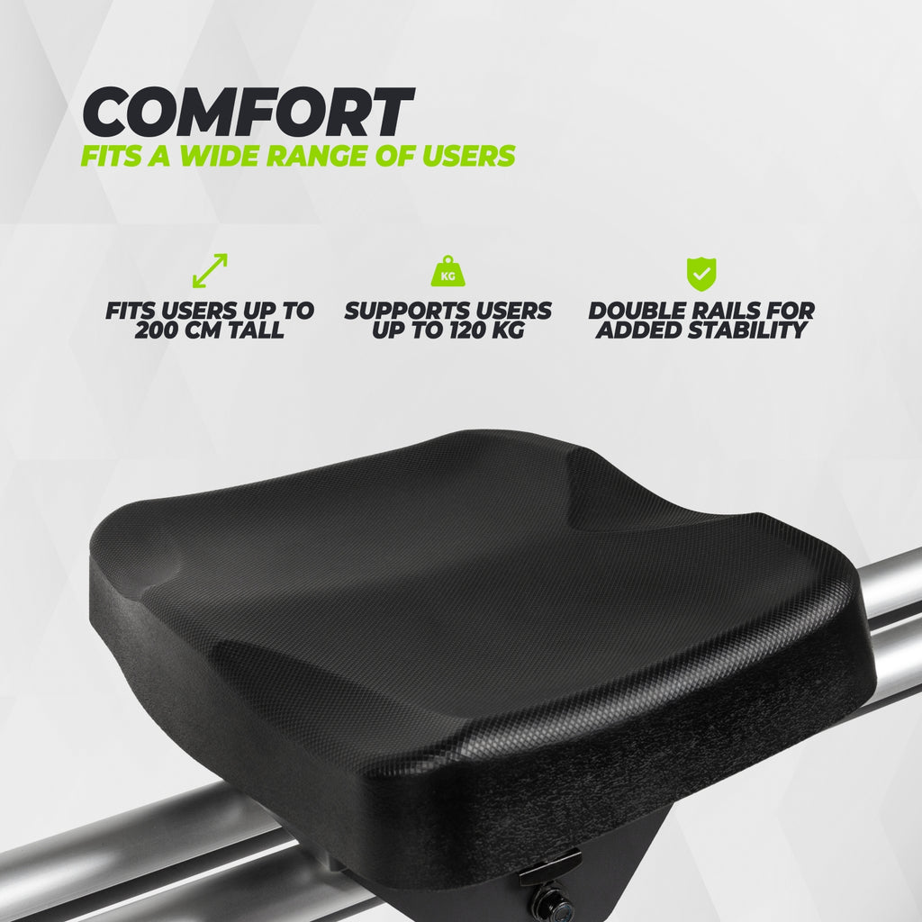 VirtuFit Rameur Elite Air Magnetic