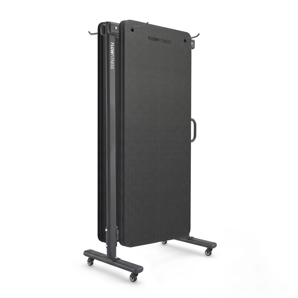 Étagère Flow Fitness pour tapis de fitness - Noir