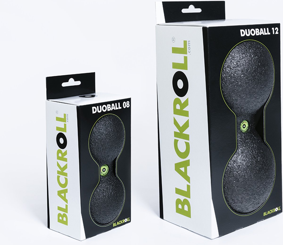 Blackroll Duoball - 12 cm - Zwart
