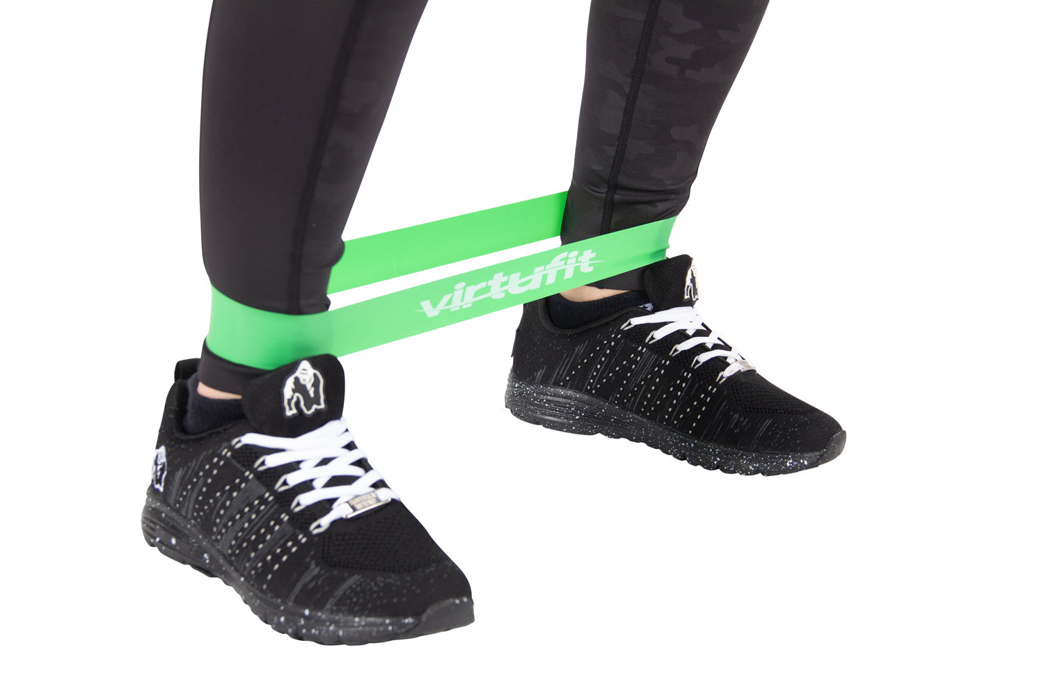 VirtuFit Mini Band - Weerstandsband - Fitness Elastiek - Medium - Groen