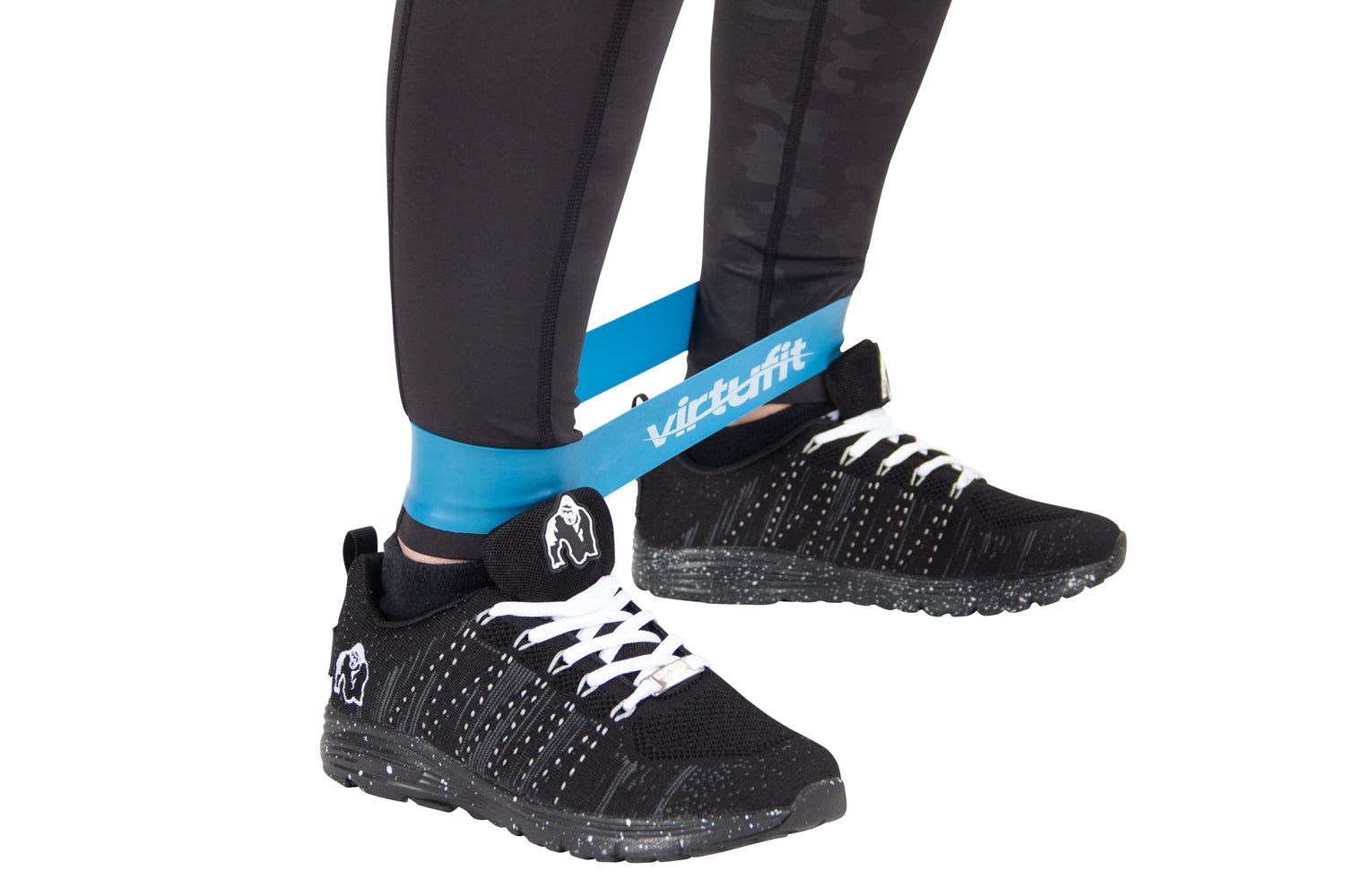 VirtuFit Mini Band - Weerstandsband - Fitness Elastiek - Sterk - Blauw