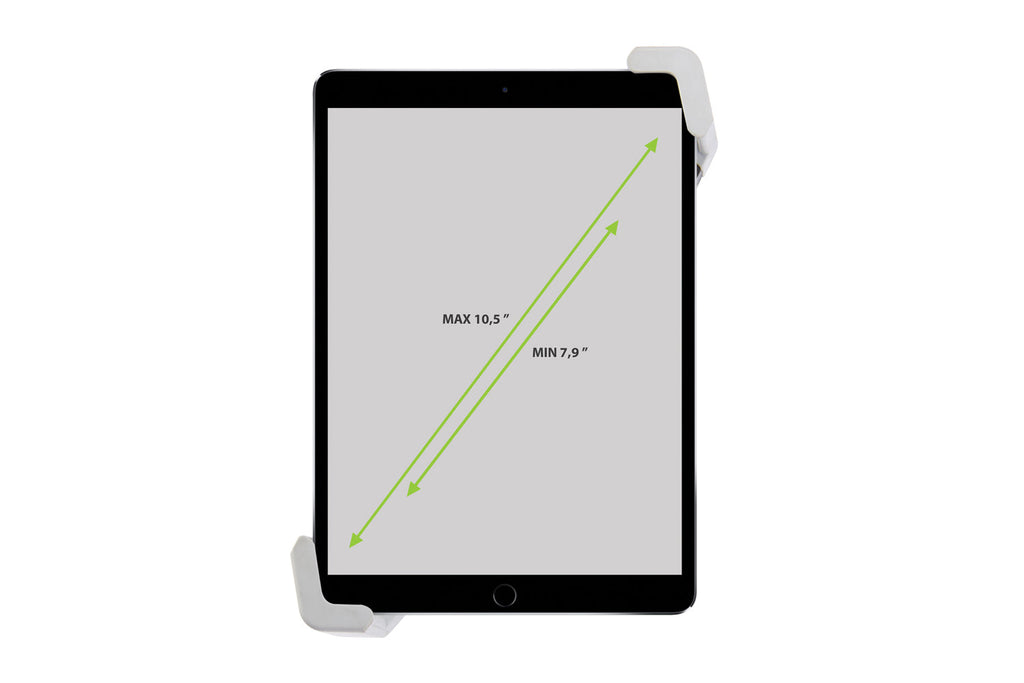 VirtuFit Support universel réglable pour tablettes d'appareils de fitness - Noir/Gris