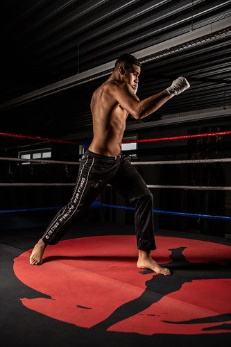 Gorilla Wear Functional Mesh Pants - Noir/Rouge