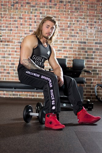 Gorilla Wear Functional Mesh Pants - Noir/Blanc
