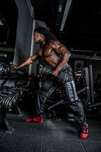 Gorilla Wear Logo Mesh Pants - Noir
