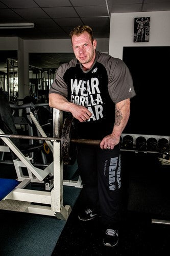 Gorilla Wear Logo Mesh Pants - Noir