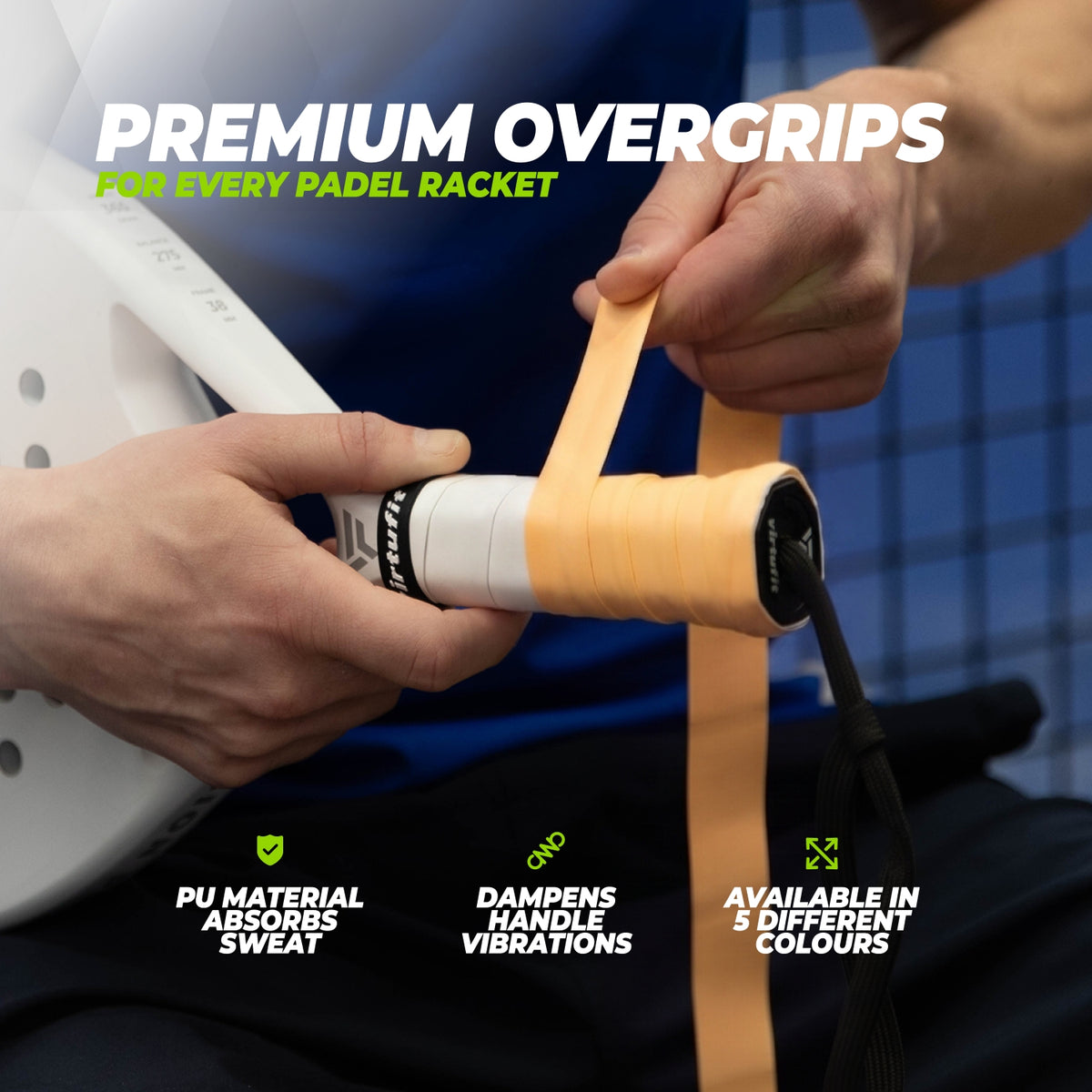 VirtuFit Pro Padel Overgrip - Orange