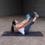 Body-Solid Medicine Ball - Medicine Ball - Bleu - 4.5 kg