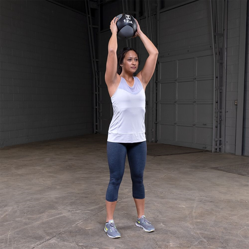 Body-Solid Medicine Ball - Medicine Ball - Bleu - 4.5 kg