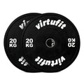 VirtuFit Bumper Plate Set - Olympische Halterschijven van Rubber - 100 kg