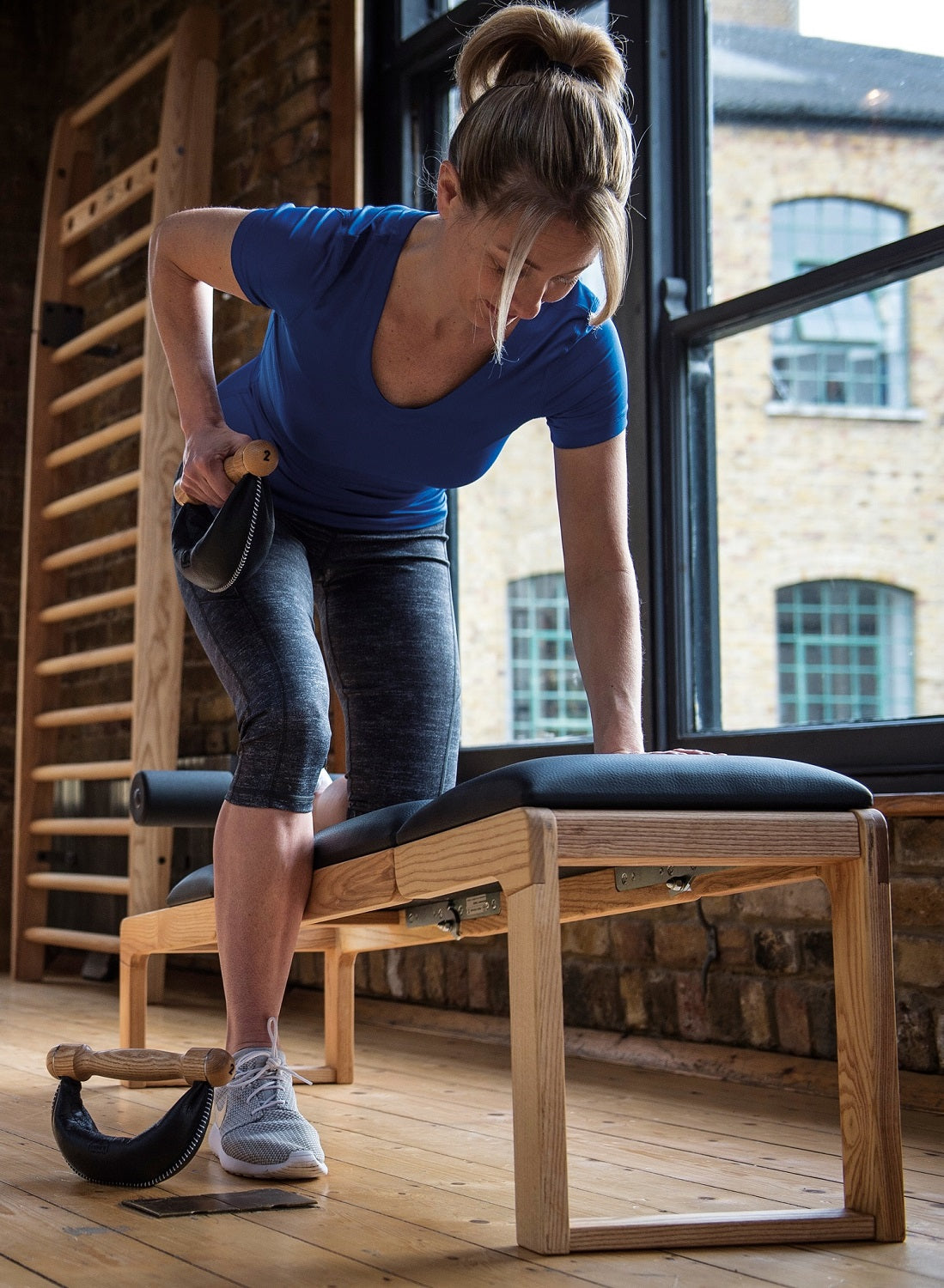 Nohrd TriaTrainer Banc dEntraînement Pliable - Cerisier