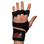 Gorilla Wear Yuma Weight Lifting Workout Gloves - Noir