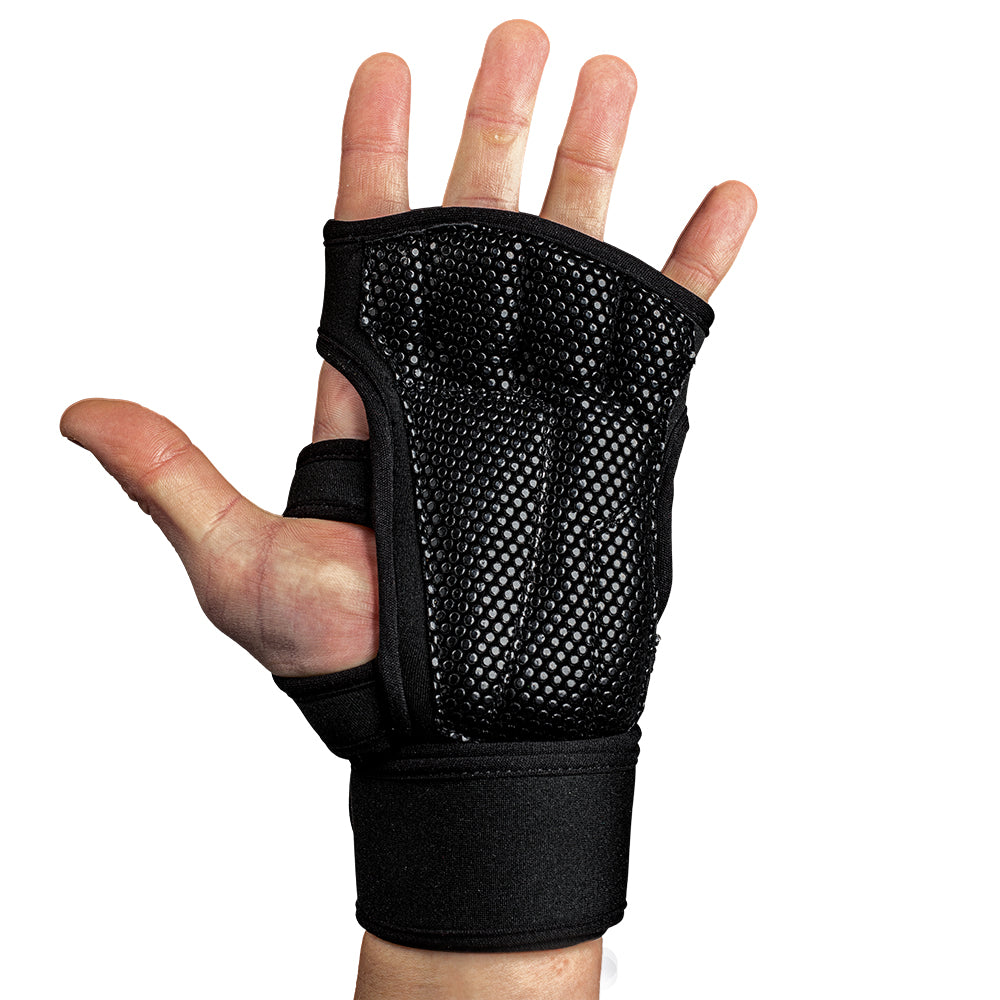 Gorilla Wear Yuma Weight Lifting Workout Gloves - Noir