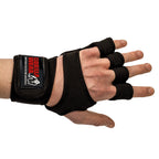 Gorilla Wear Yuma Weight Lifting Workout Gloves - Noir
