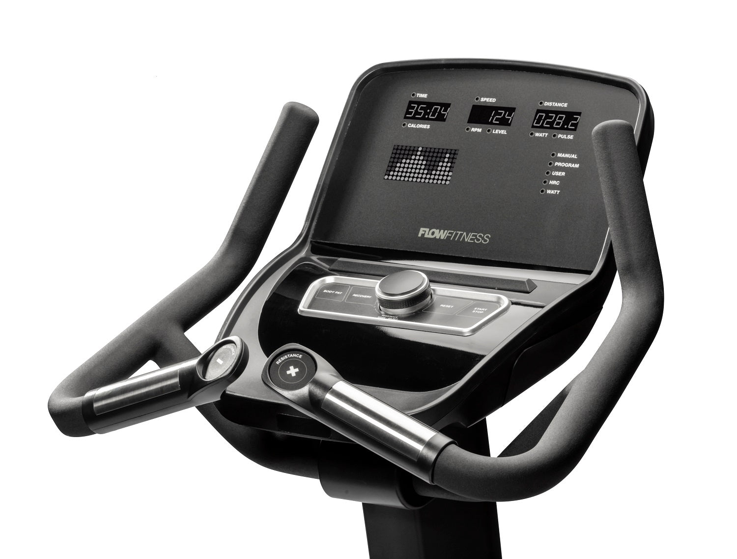 Flow Fitness Pro UB5i Upright Bike Hometrainer - Tweedekans