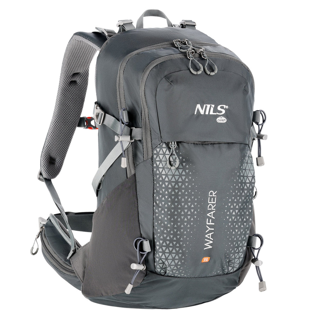 NILS Camp Wayfarer Rugzak - Grijs - 35L