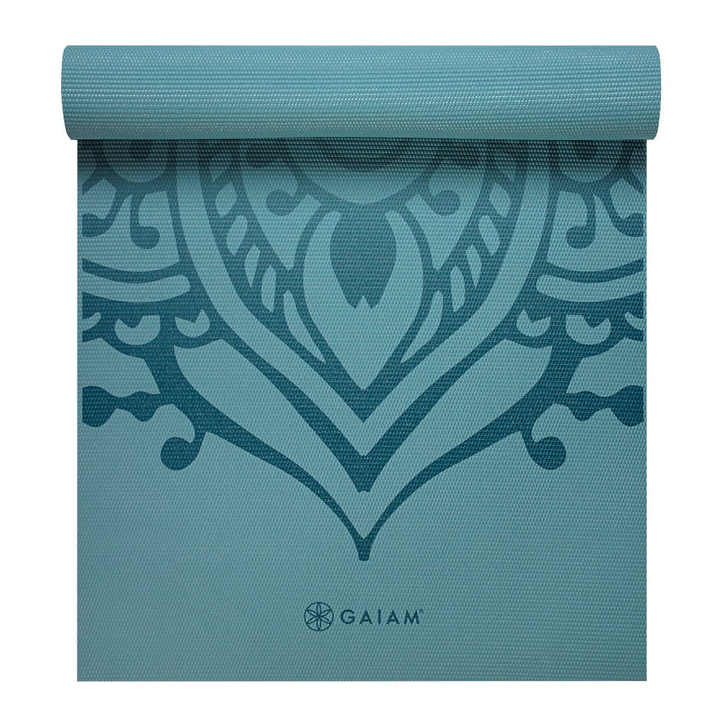 Gaiam Yoga Mat - 6 mm - Niagra