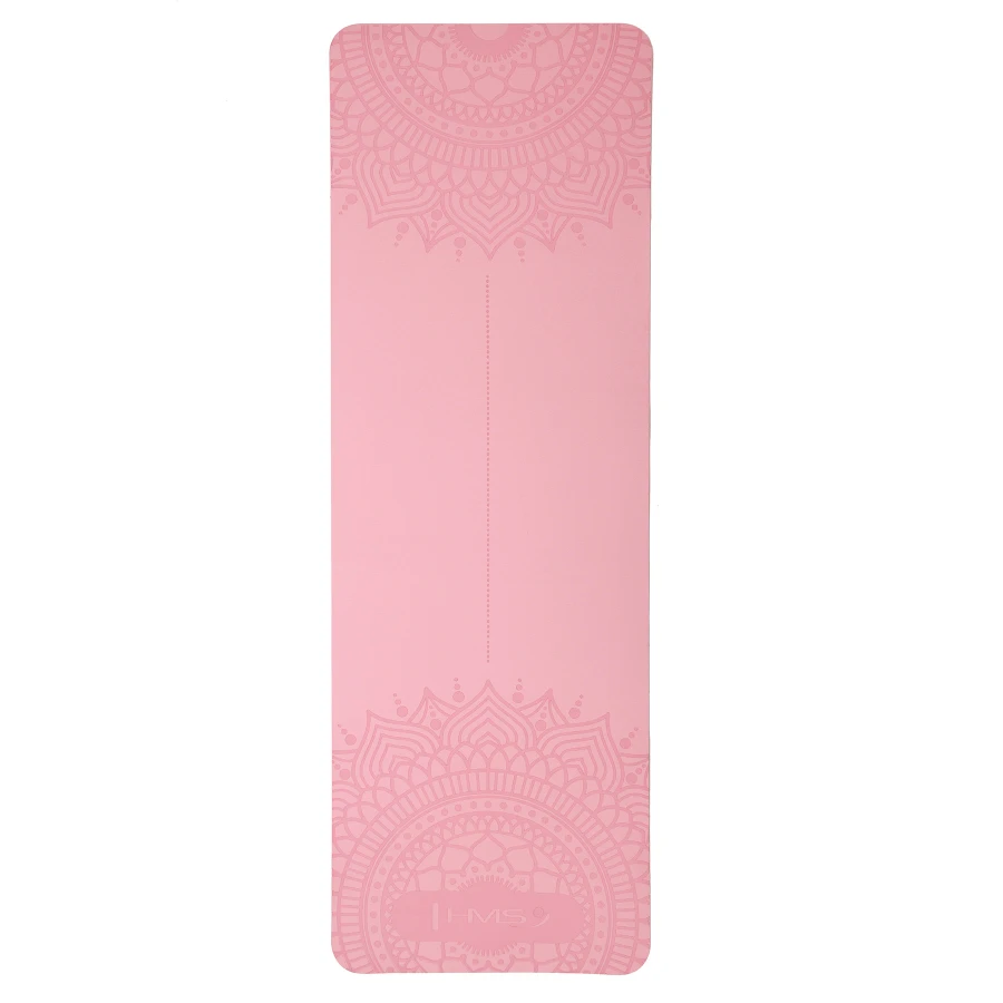 HMS Tapis de Yoga - Rose - 12 mm