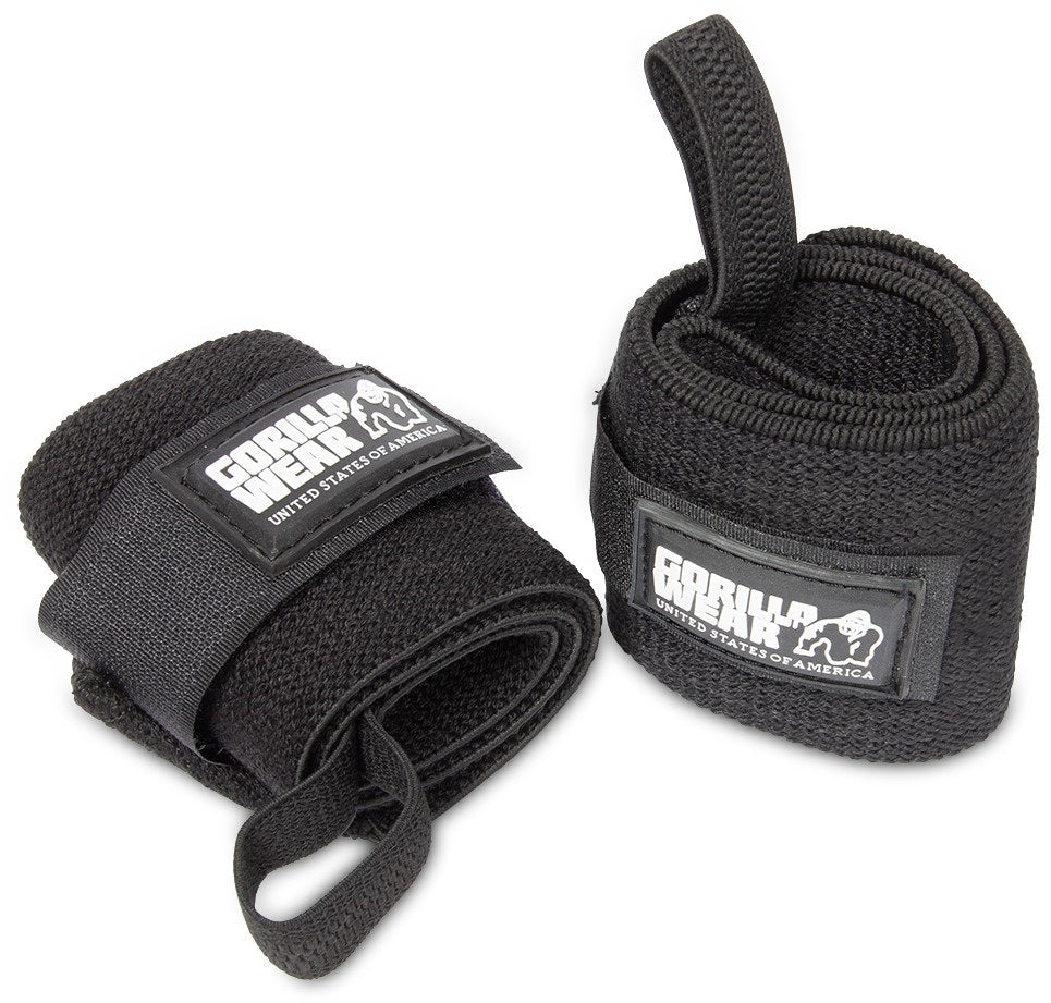 Gorilla Wear Wrist Wraps BASIC - Noir