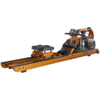 Fluid Rower Viking 3V Rameur + Support pour Smartphone - Chêne Foncé