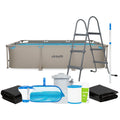 Piscine Rectangulaire VirtuFit - Beige - 300 x 210 x 66 cm