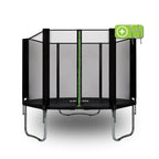 Trampoline VirtuFit avec filet de sécurité - Noir - 305 cm - Tweedekans