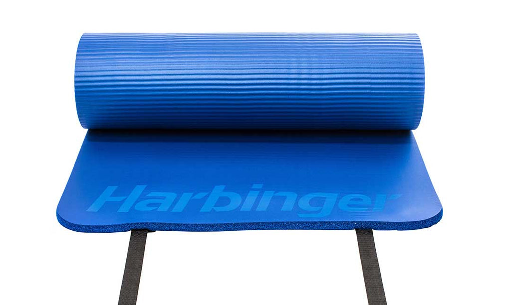 Harbinger Anti-Microbial DuraFoam Fitness Mat - Blauw