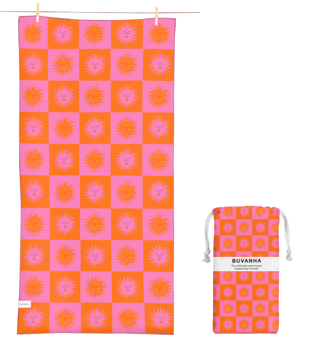 Buvanha Reishanddoek Tenerife - 160 x 80 cm