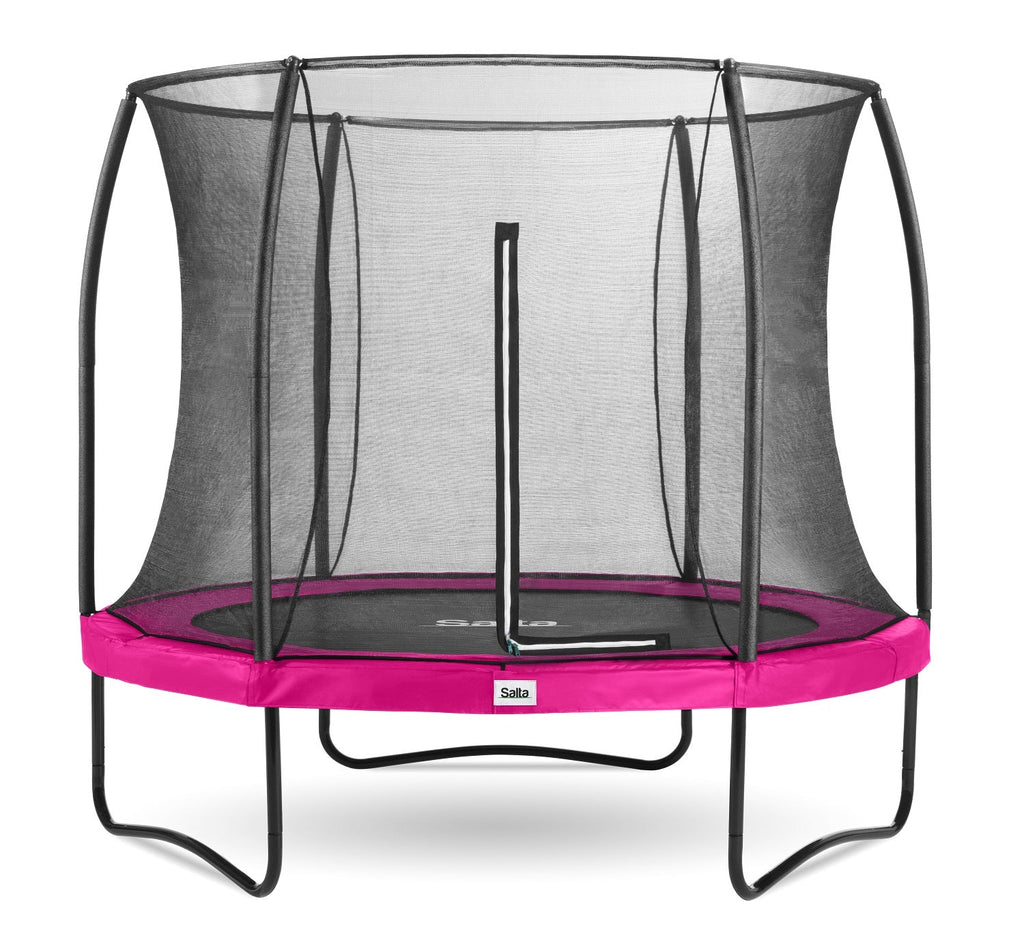 Salta Comfort Edition Trampoline met Veiligheidsnet - 153 cm - Roze
