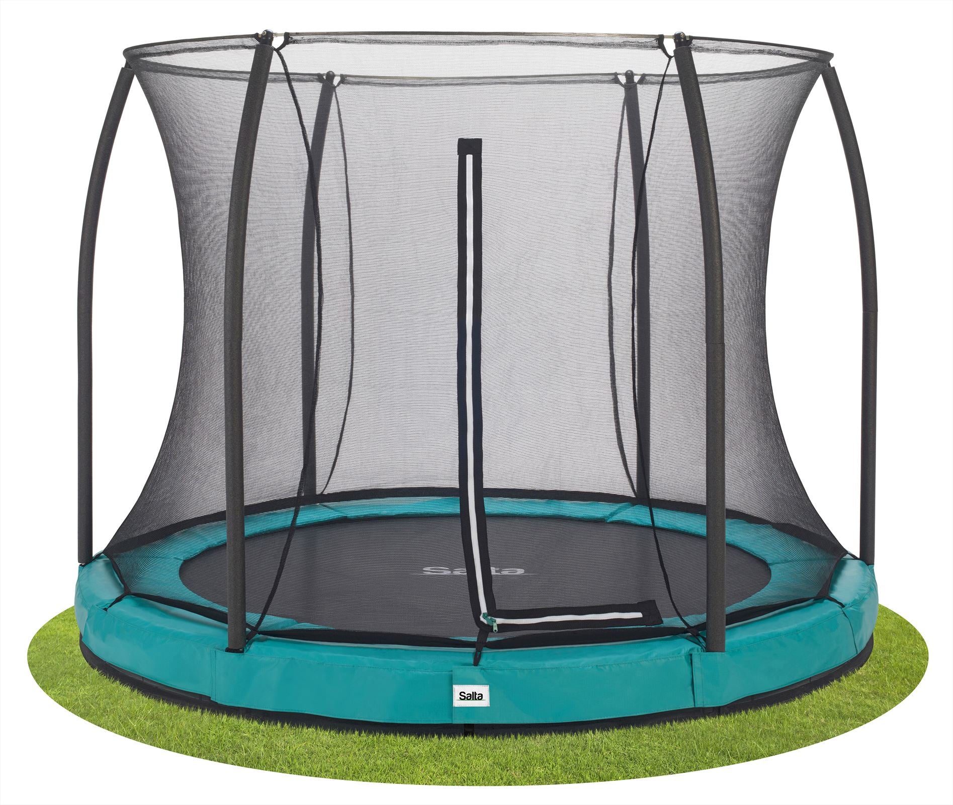 Salta Comfort Edition Ground Trampoline met Veiligheidsnet - 213 cm - Groen