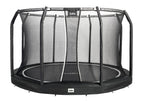 Salta Premium Ground Trampoline met Veiligheidsnet - 251 cm - Zwart