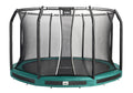 Salta Premium Ground Trampoline met Veiligheidsnet - 366 cm - Groen