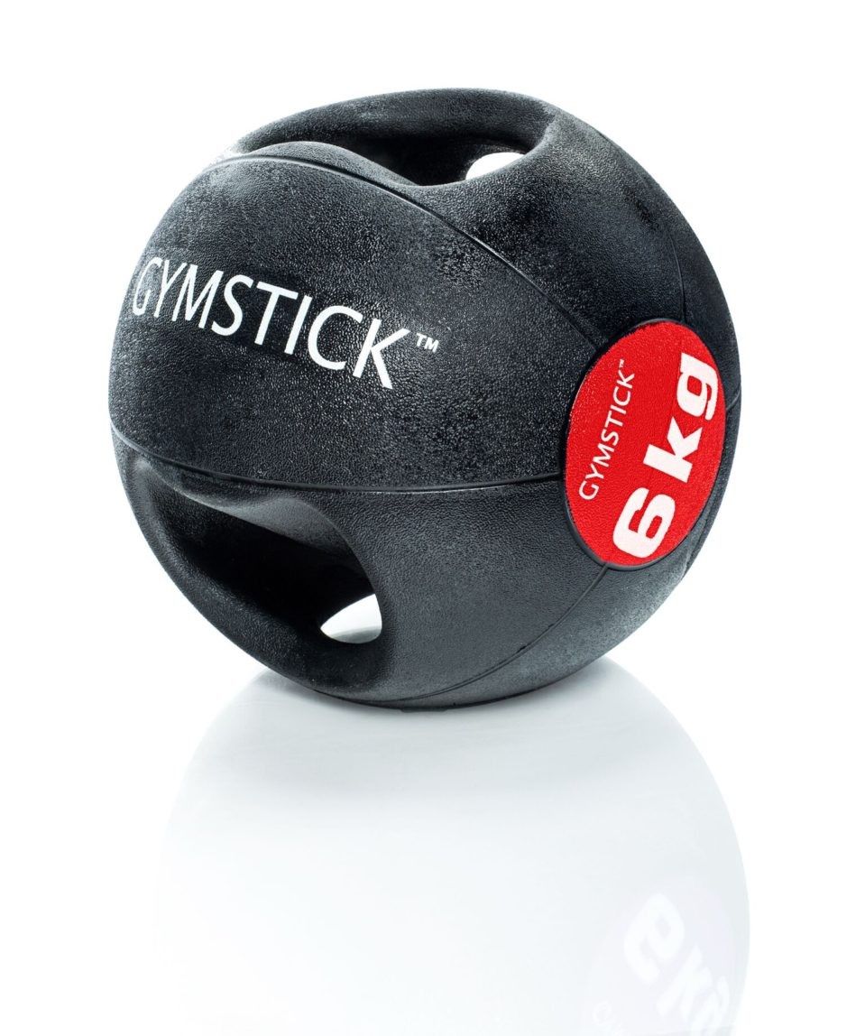 Gymstick medicine ball avec poignées - 6 kg