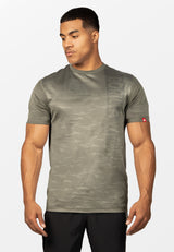 Gorilla Wear Westley T-shirt - Legergroen - Hoofdafbeelding