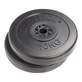 Gymstick Haltères en vinyle - 30 mm - 2 x 10 kg
