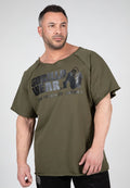 Gorilla Wear Classic Work Out Top - Vert Armée
