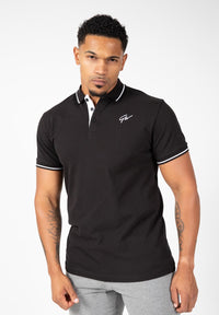 Gorilla Wear Delano Polo - Noir/Blanc
