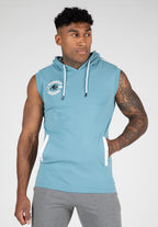 Gorilla Wear Oswego S/L Hooded T-Shirt - Blue